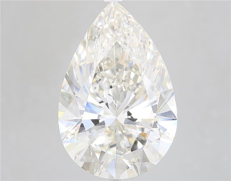 10.79ct H VS2 Rare Carat Ideal Cut Pear Lab Grown Diamond