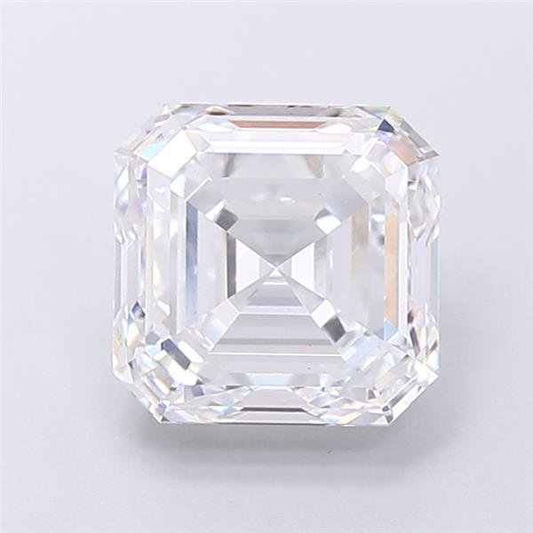 3.57ct E VS1 Rare Carat Ideal Cut Asscher Lab Grown Diamond