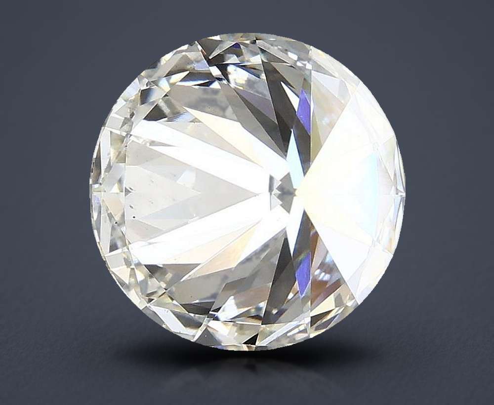 3.90 Carat Round Lab Diamond