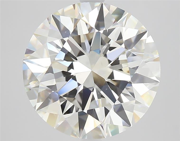 5.05ct I VS2 Rare Carat Ideal Cut Round Diamond