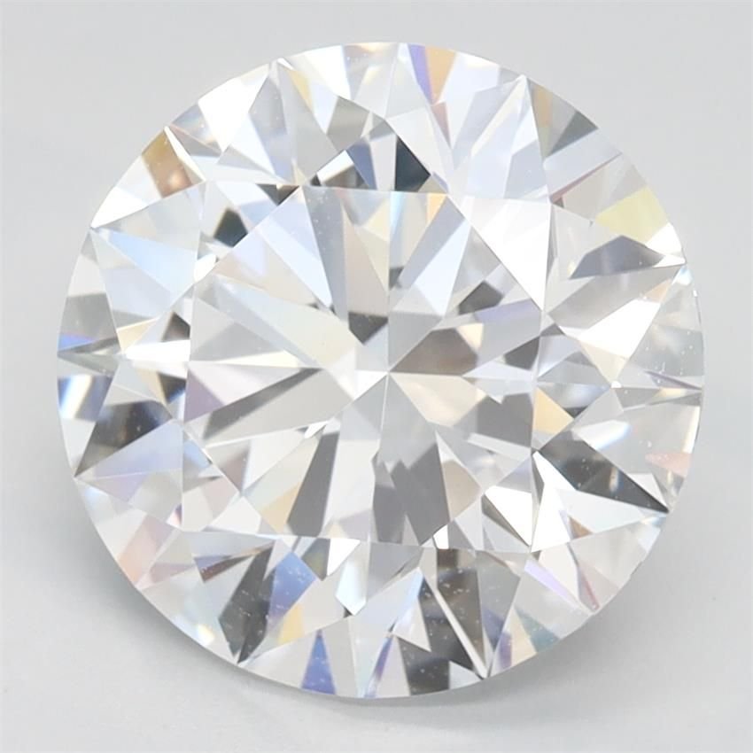 2.89ct D VVS1 Rare Carat Ideal Cut Round Lab Grown Diamond