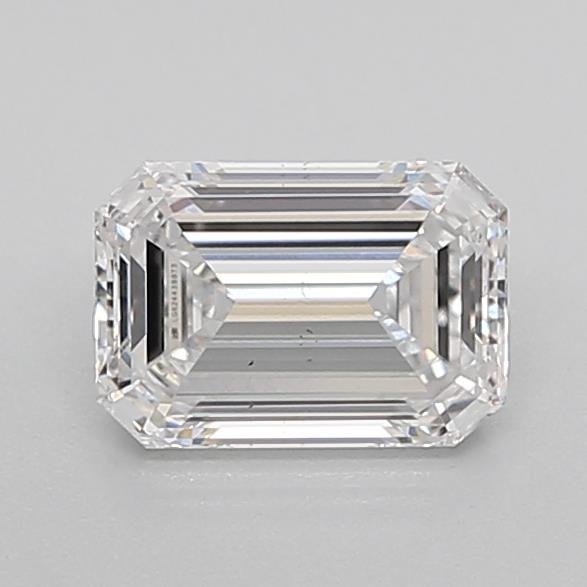 0.96ct D VS2 Rare Carat Ideal Cut Emerald Lab Grown Diamond
