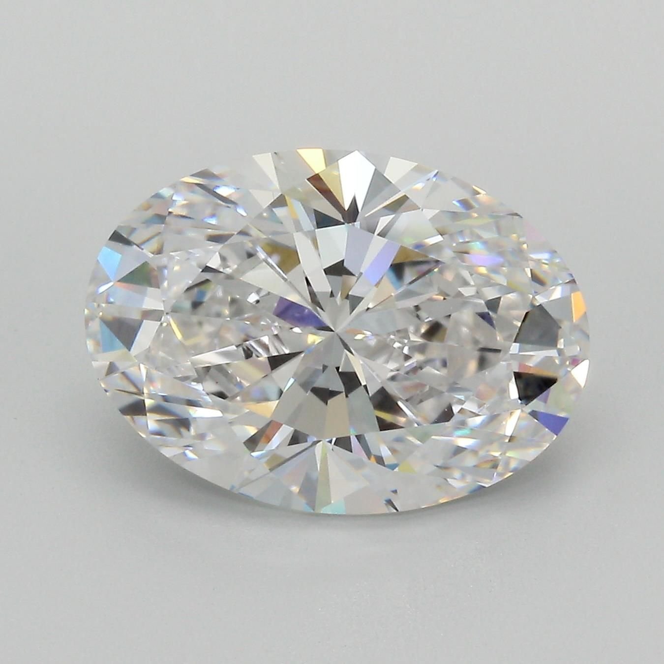 6.12 Carat Oval Lab Diamond
