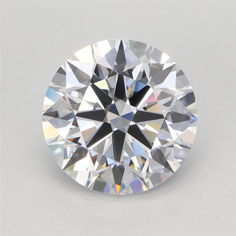 2.45ct F IF Rare Carat Ideal Cut Round Lab Grown Diamond