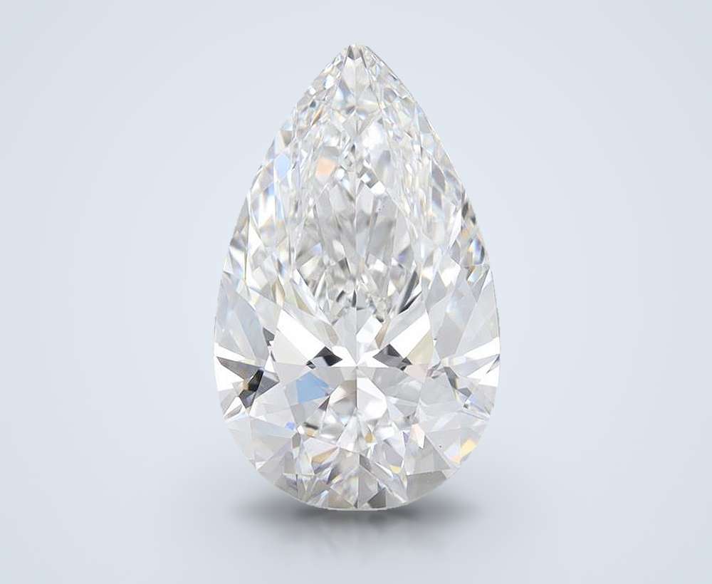 4.51 Carat Pear Lab Diamond