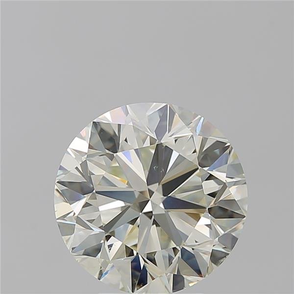 5.01ct K VS2 Very Good Cut Round Diamond