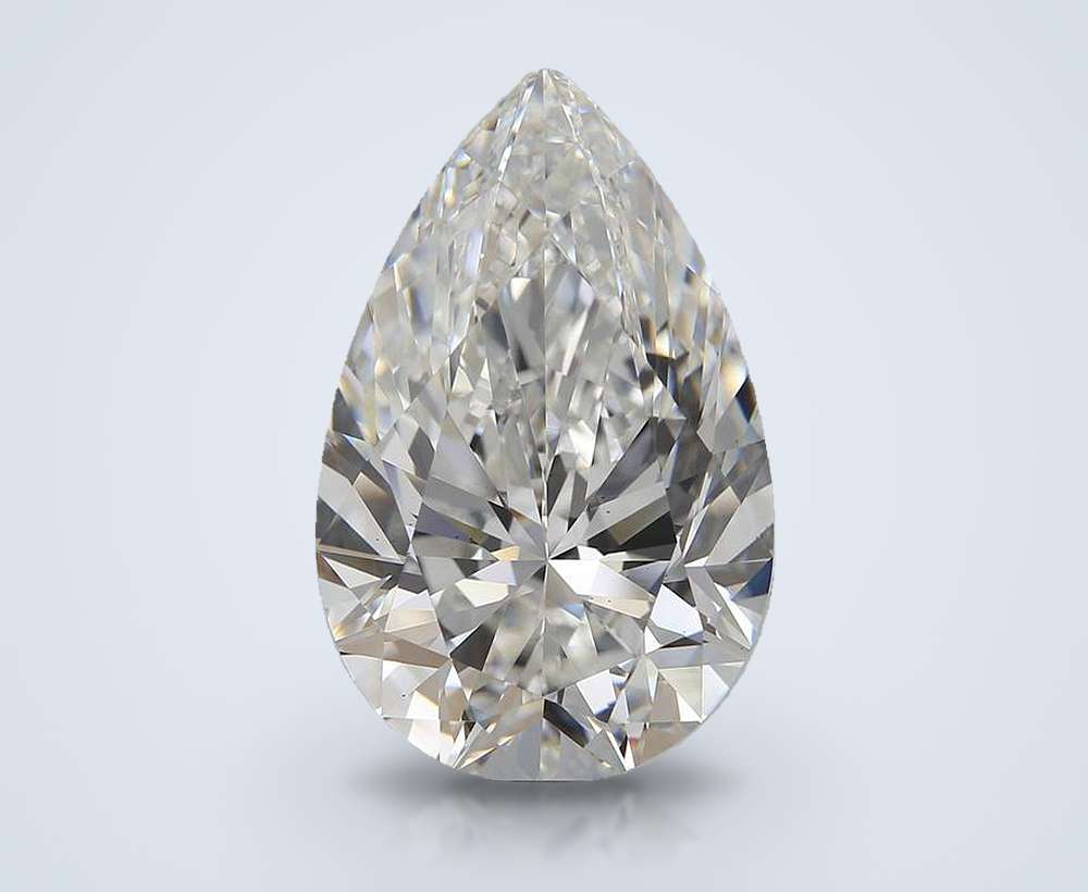 10.03 Carat Pear Lab Diamond
