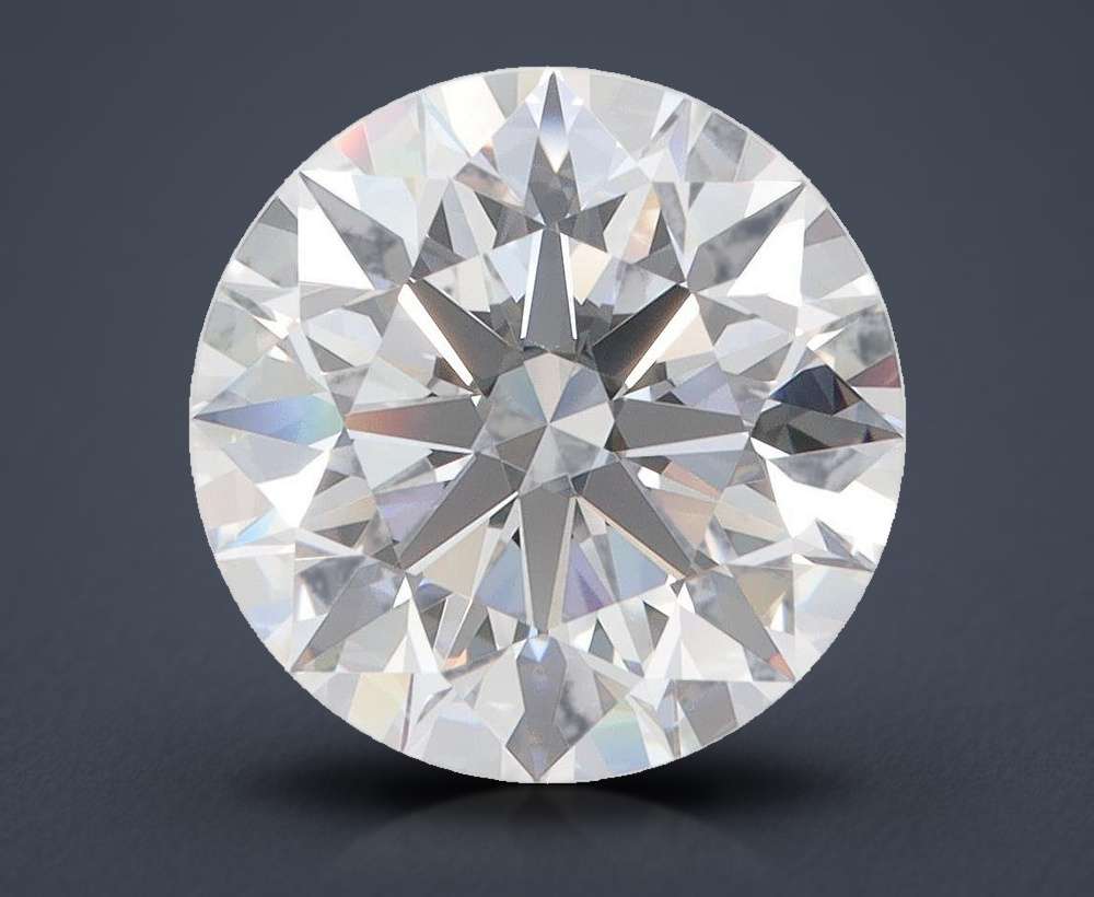 4.33 Carat Round Lab Diamond