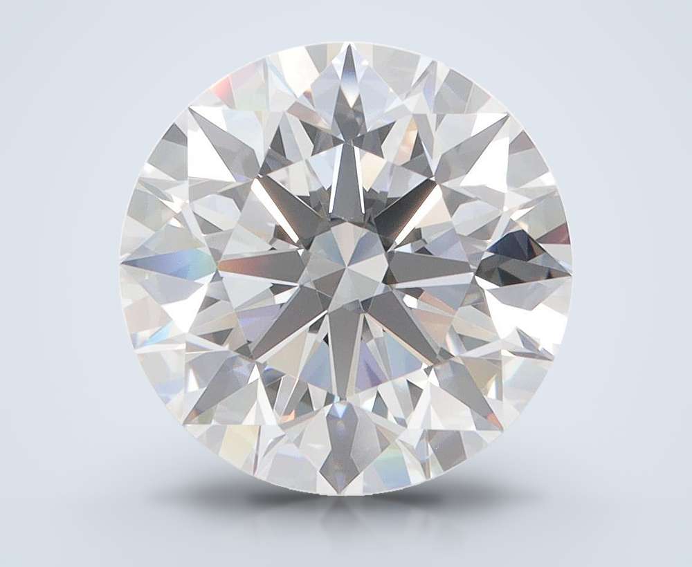 4.33 Carat Round Lab Diamond