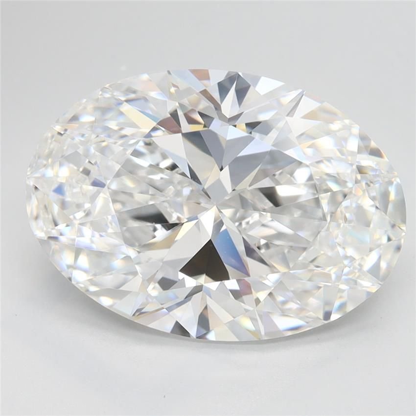 5.24ct E VVS1 Rare Carat Ideal Cut Oval Lab Grown Diamond