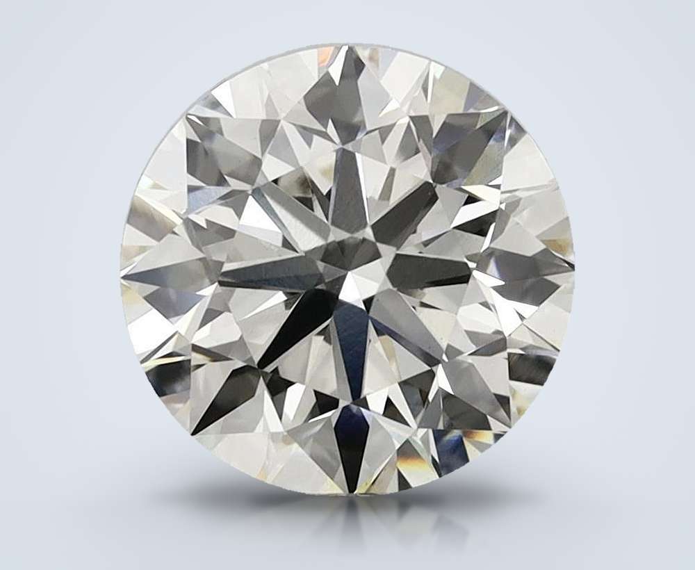 3.08 Carat Round Lab Diamond