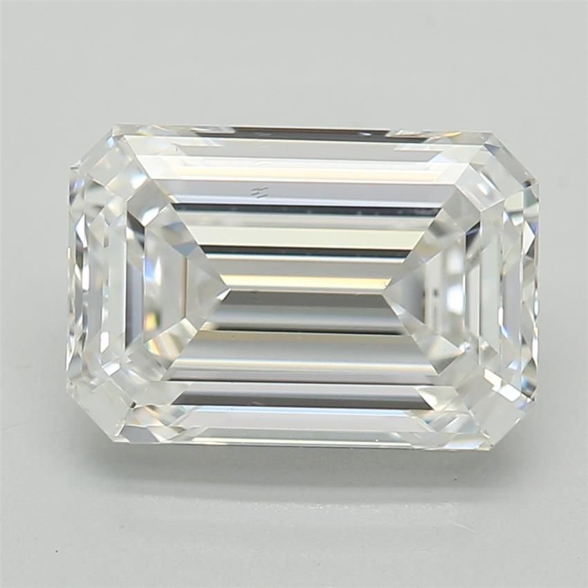 1.56ct D VS2 Rare Carat Ideal Cut Emerald Lab Grown Diamond