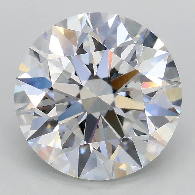 2.59ct E VS1 Excellent Cut Round Lab Grown Diamond