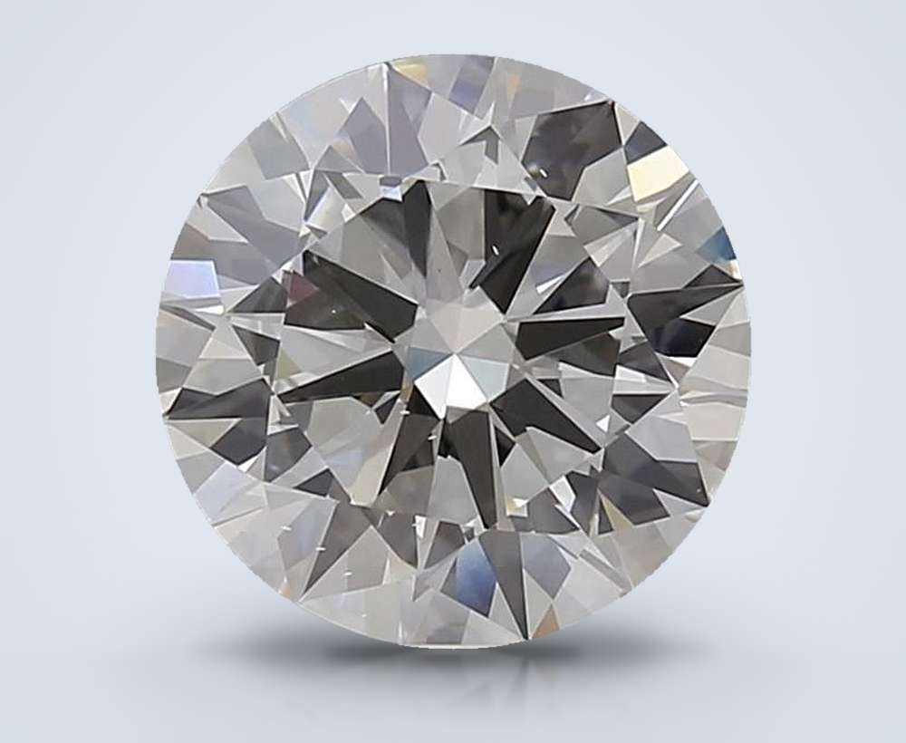 3.43 Carat Round Lab Diamond