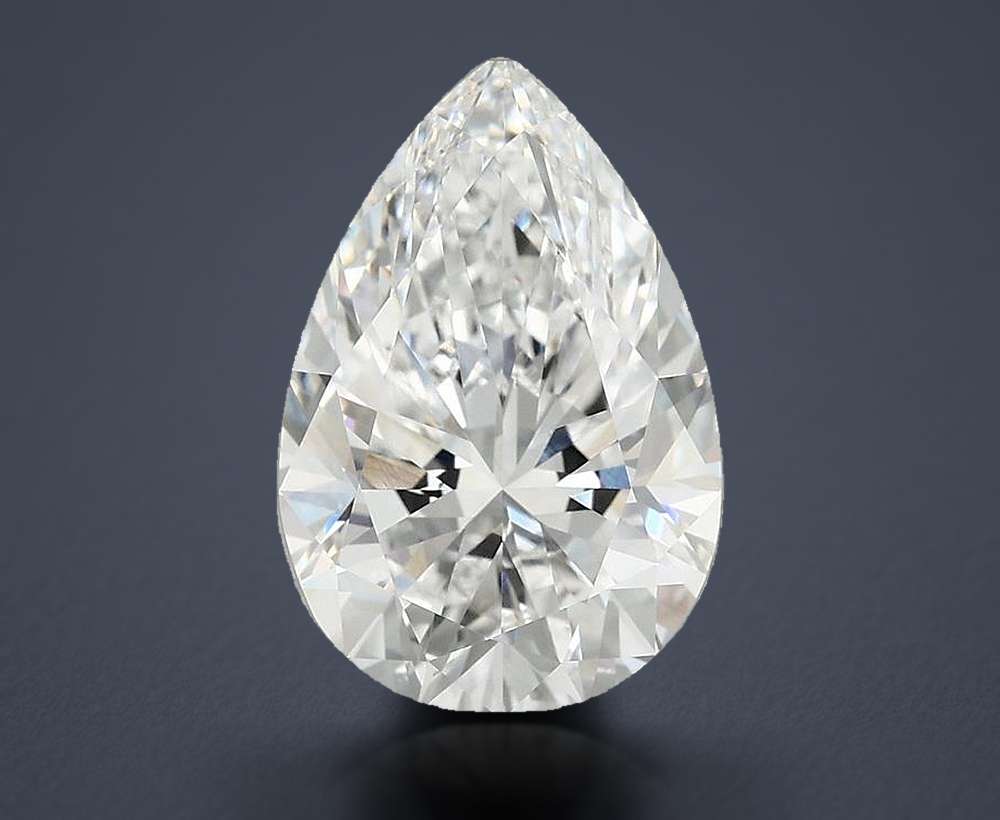 4.10 Carat Pear Lab Diamond