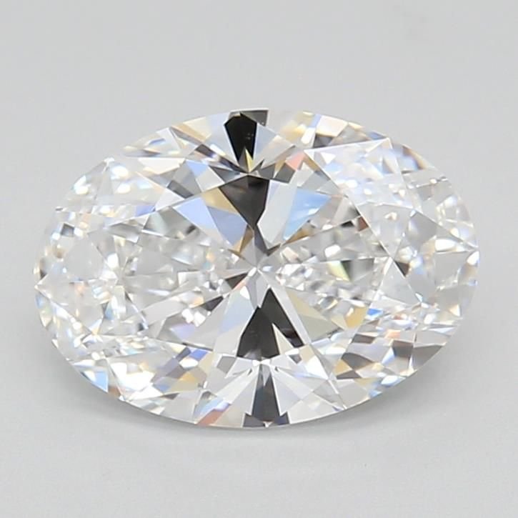 2.09ct D VVS1 Rare Carat Ideal Cut Oval Lab Grown Diamond