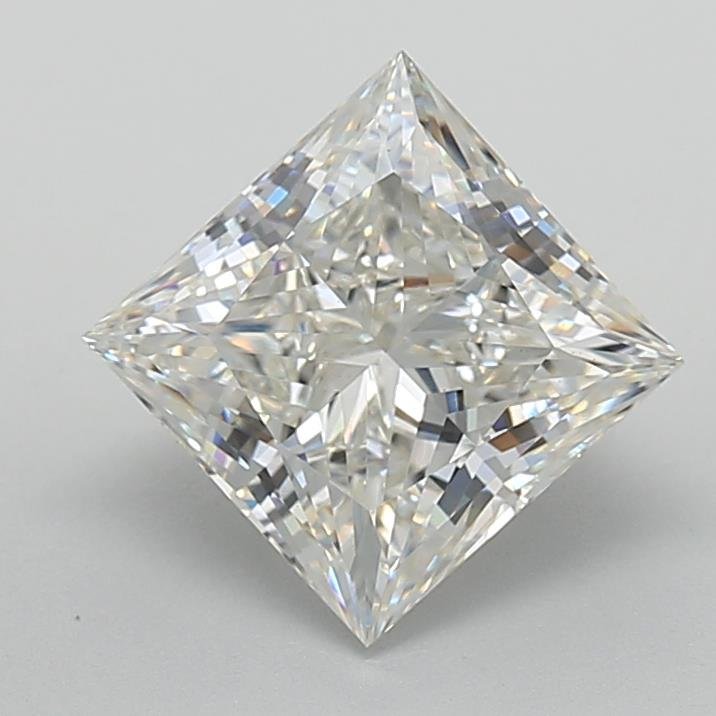 3.01ct G VS1 Rare Carat Ideal Cut Princess Lab Grown Diamond