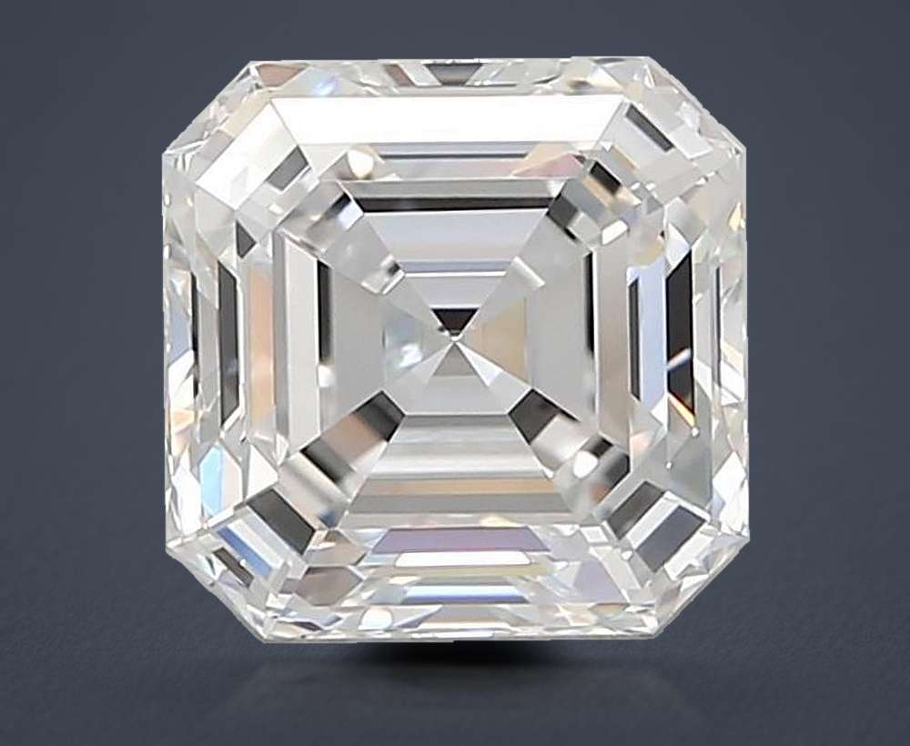4.08 Carat Asscher Lab Diamond