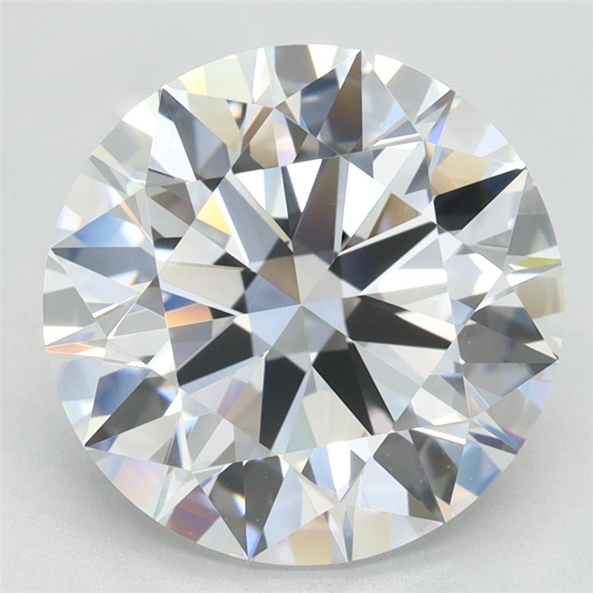 4.15ct D VVS2 Rare Carat Ideal Cut Round Lab Grown Diamond