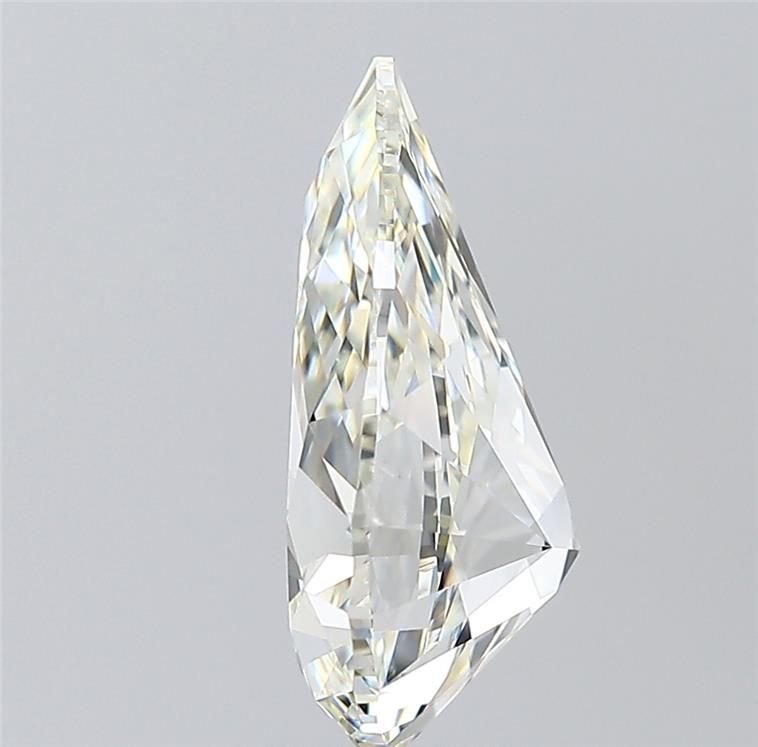 4.01ct I SI1 Rare Carat Ideal Cut Pear Diamond