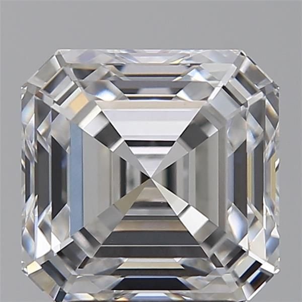 3.09ct E VS1 Rare Carat Ideal Cut Asscher Lab Grown Diamond