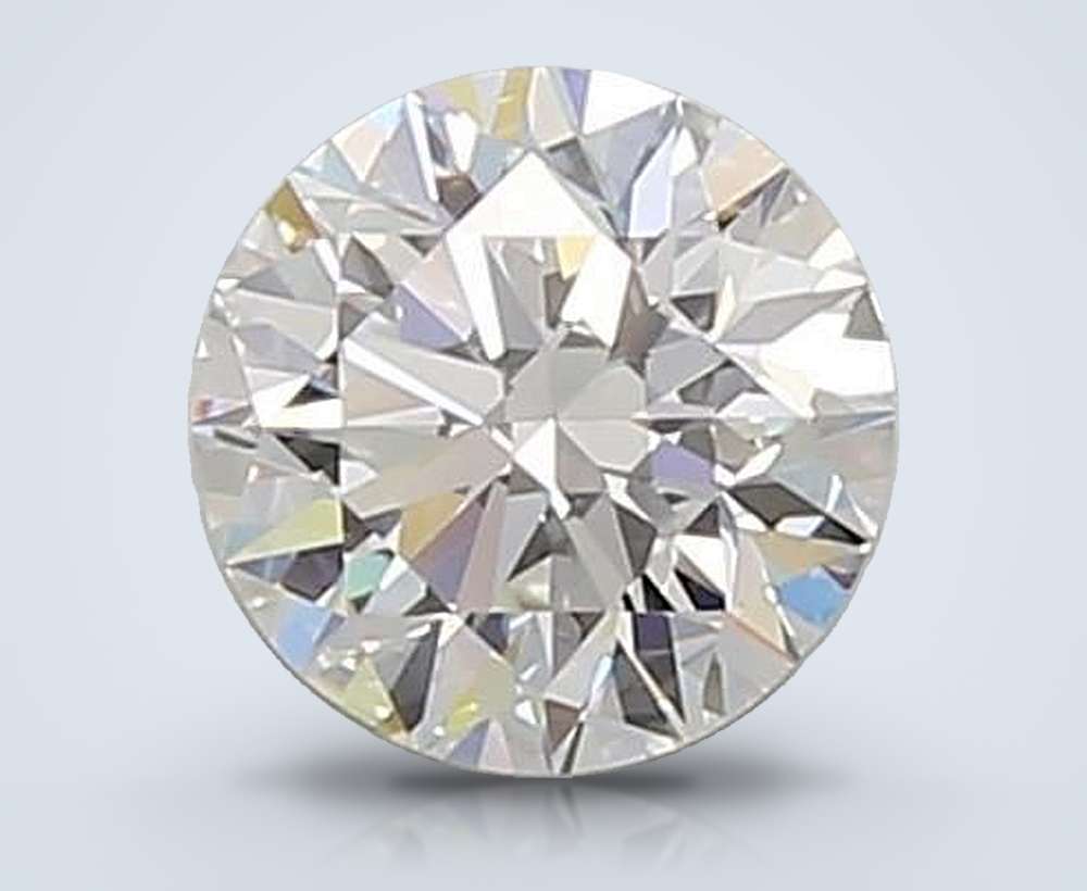 0.65 Carat Round Natural Diamond