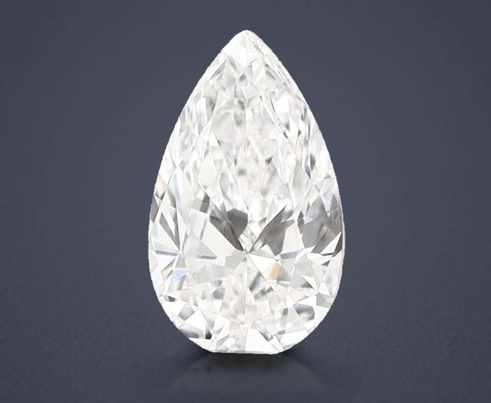 0.32 Carat Pear Lab Diamond