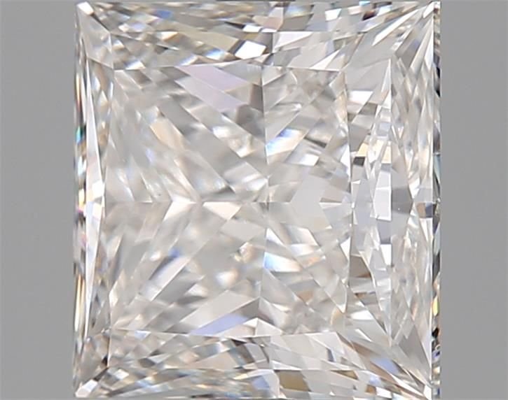 4.01ct H VS1 Rare Carat Ideal Cut Princess Lab Grown Diamond