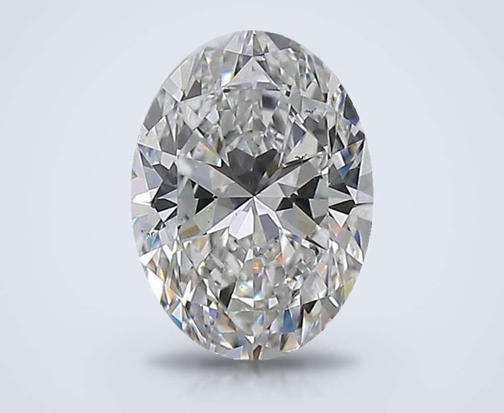 0.80 Carat Oval Natural Diamond