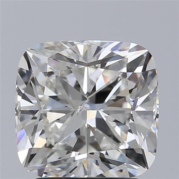 2.04ct G SI2 Rare Carat Ideal Cut Cushion Diamond