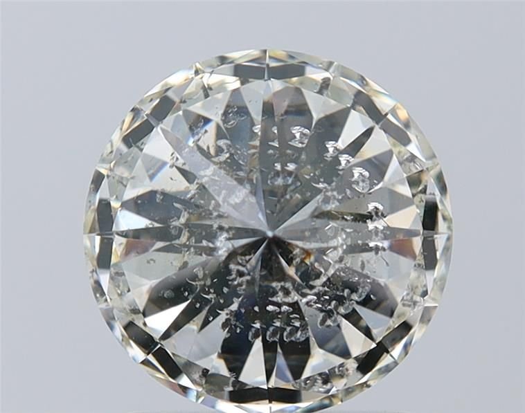 1.72ct J SI2 Rare Carat Ideal Cut Round Diamond