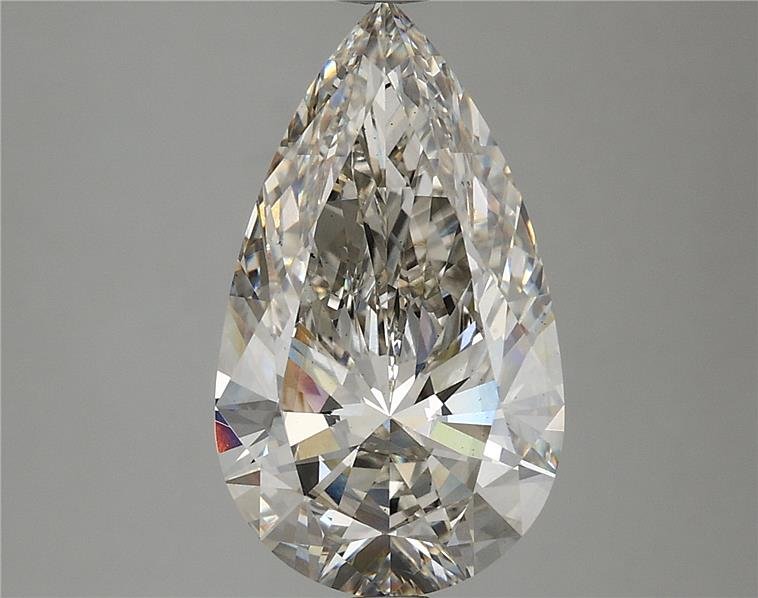 3.95ct I VS1 Rare Carat Ideal Cut Pear Lab Grown Diamond