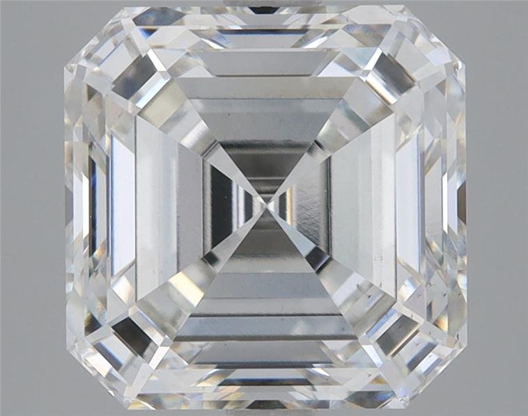 3.54ct G VS2 Rare Carat Ideal Cut Asscher Lab Grown Diamond