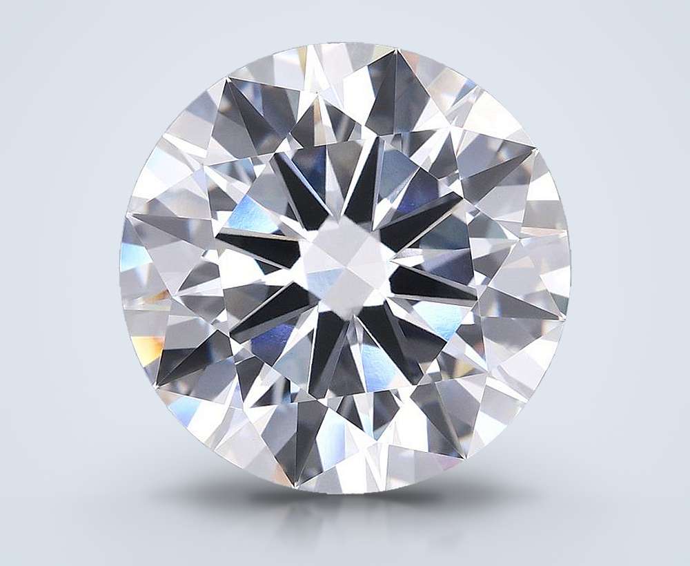 7.84 Carat Round Lab Diamond