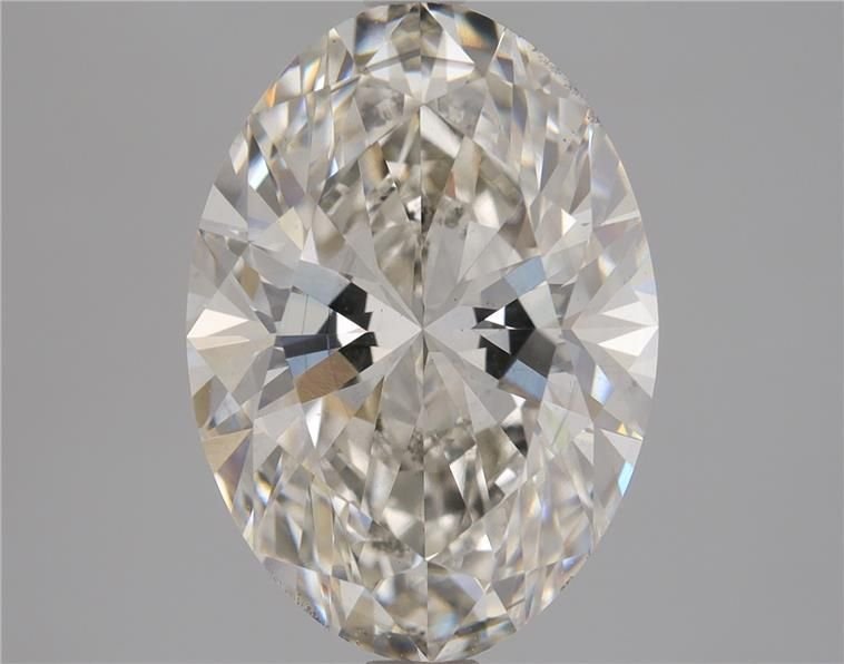 2.91ct I SI1 Rare Carat Ideal Cut Oval Lab Grown Diamond