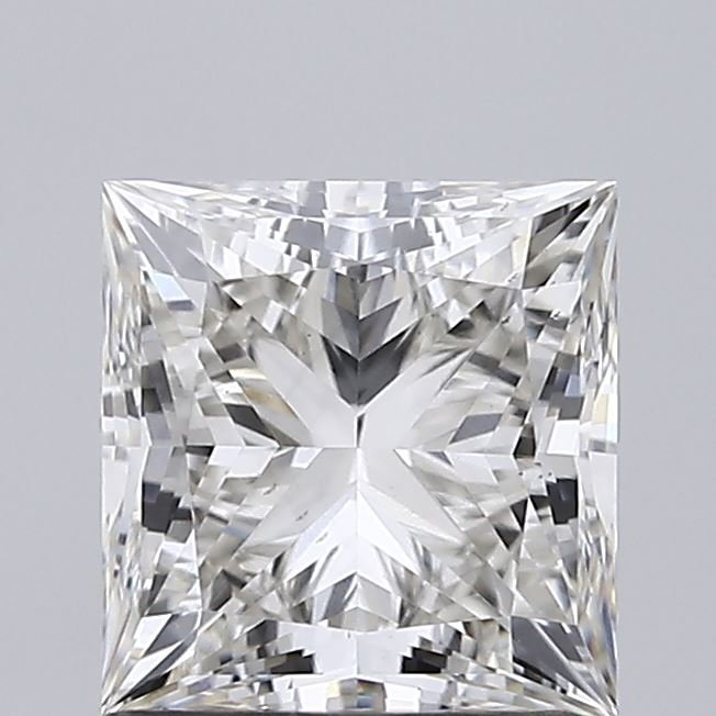 1.42ct H VS1 Rare Carat Ideal Cut Princess Lab Grown Diamond
