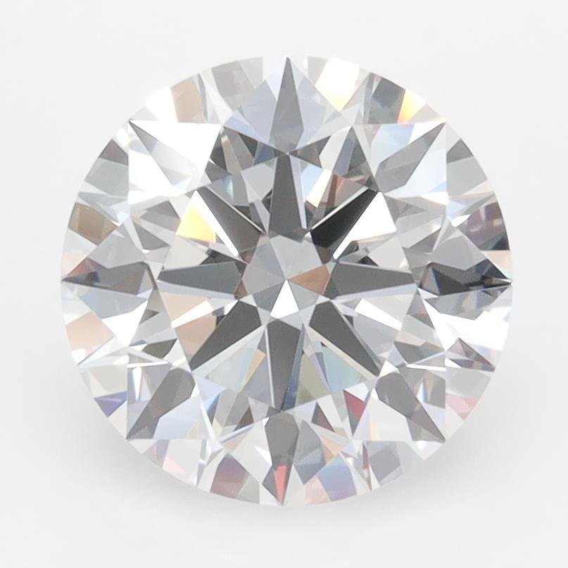 2.66ct D VVS1 Rare Carat Ideal Cut Round Lab Grown Diamond