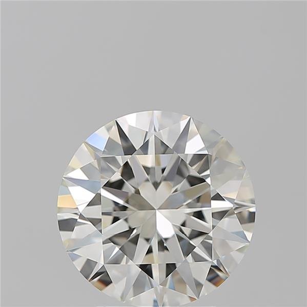 3.37ct J IF Rare Carat Ideal Cut Round Diamond