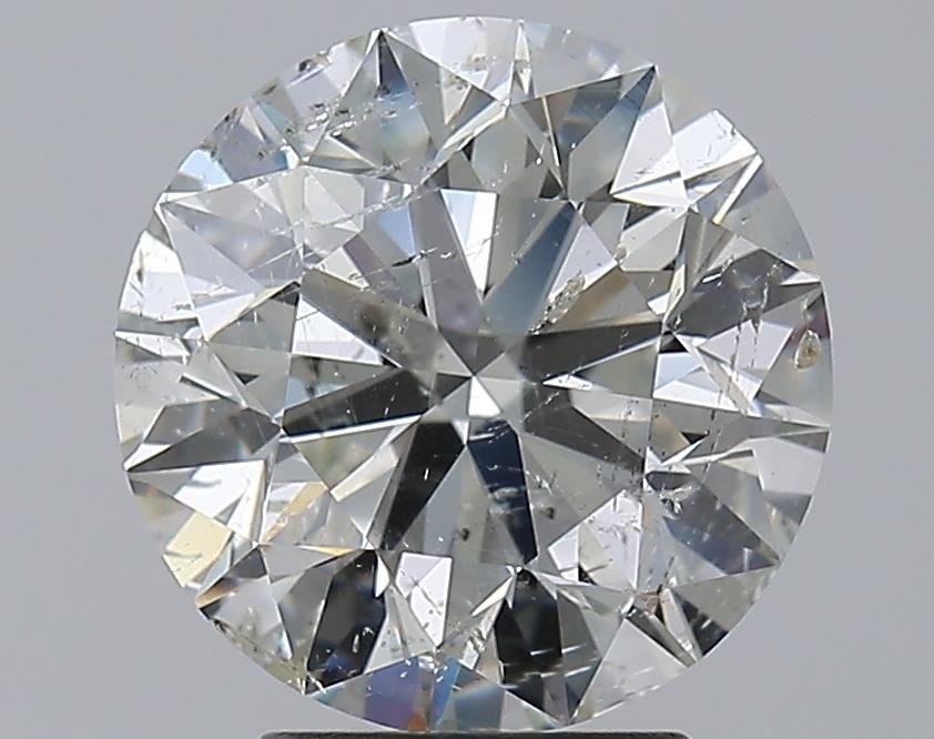 3.71ct I SI2 Excellent Cut Round Diamond