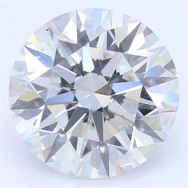 2.12ct F SI1 Rare Carat Ideal Cut Round Lab Grown Diamond