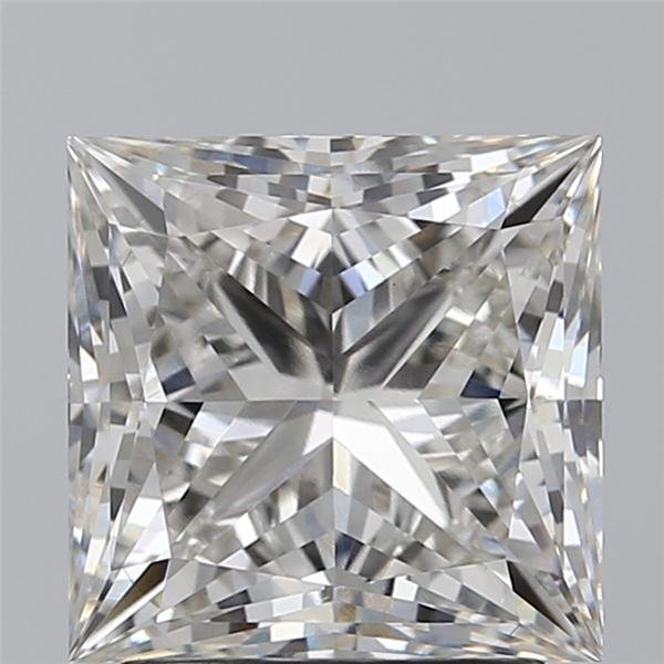 2.37ct H VS1 Rare Carat Ideal Cut Princess Lab Grown Diamond