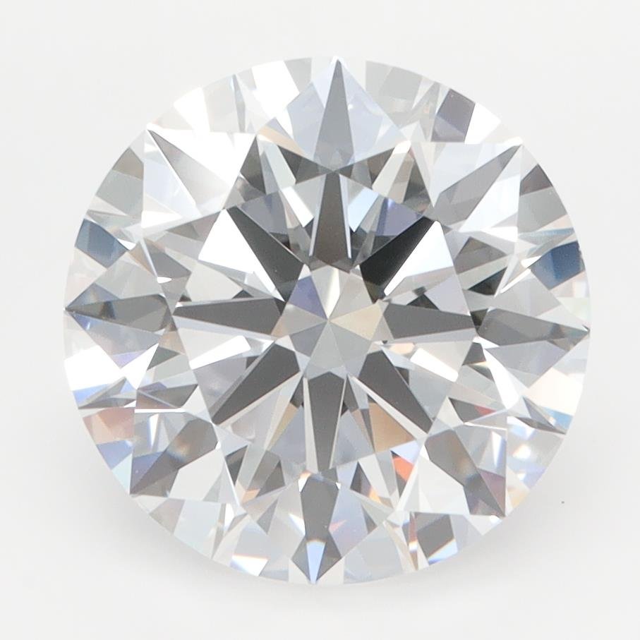 4.04ct D VVS1 Rare Carat Ideal Cut Round Lab Grown Diamond