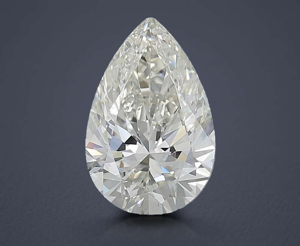 1.50 Carat Pear Natural Diamond