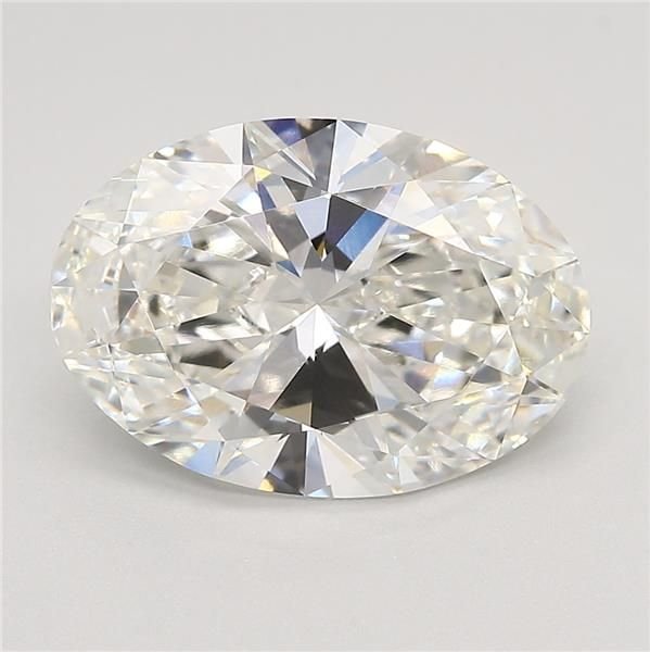 2.61ct G VS2 Rare Carat Ideal Cut Oval Lab Grown Diamond