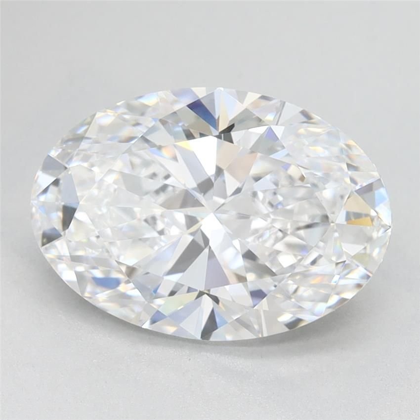 2.78ct D VVS1 Rare Carat Ideal Cut Oval Lab Grown Diamond