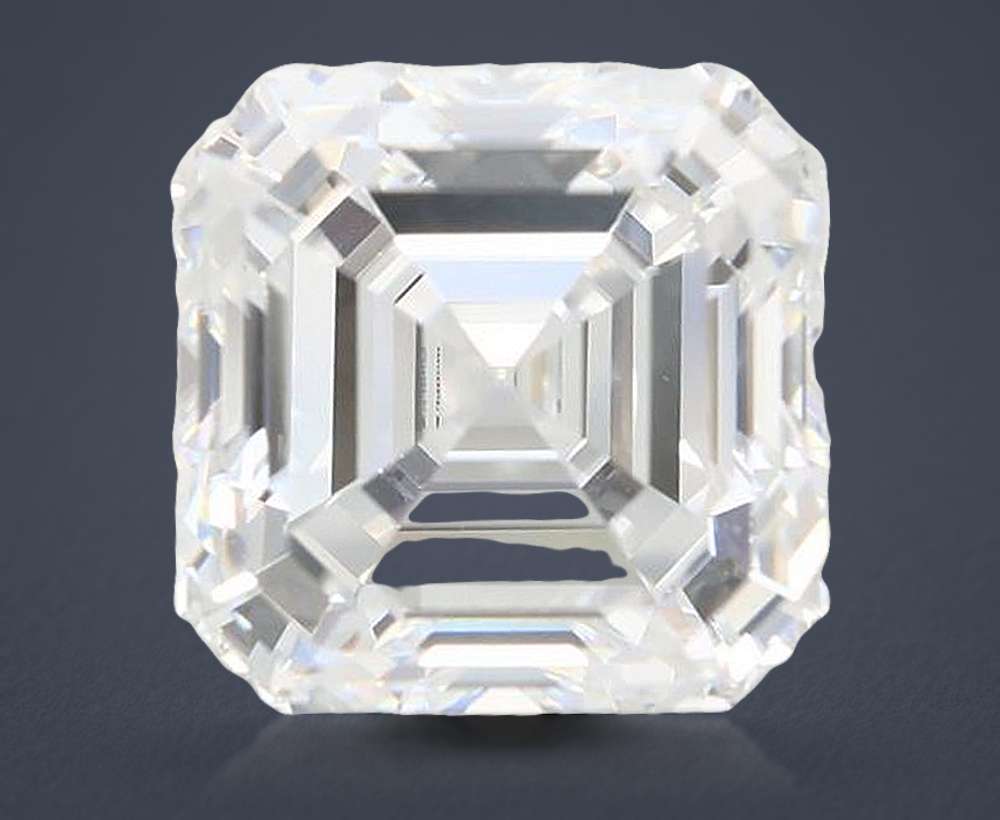 4.00 Carat Asscher Lab Diamond