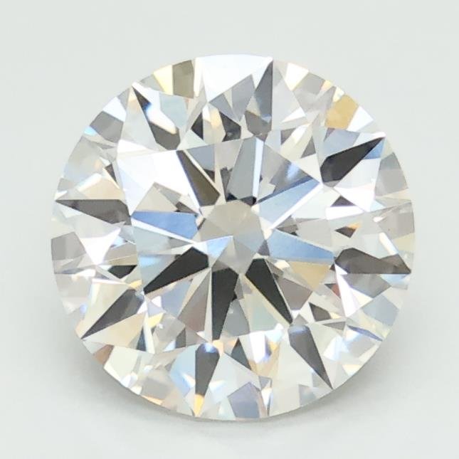 2.04ct F VVS2 Rare Carat Ideal Cut Round Lab Grown Diamond