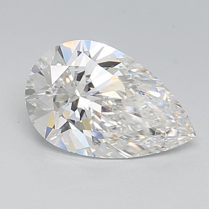 1.64ct F VS2 Rare Carat Ideal Cut Pear Lab Grown Diamond