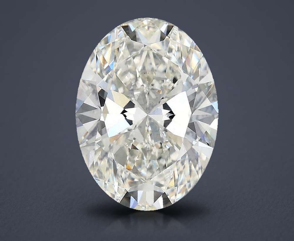3.90 Carat Oval Lab Diamond