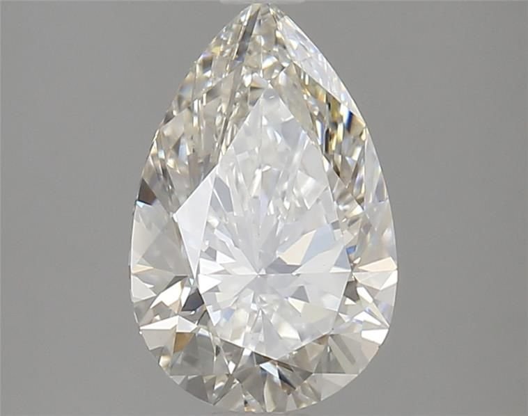 2.37ct H VS1 Rare Carat Ideal Cut Pear Lab Grown Diamond